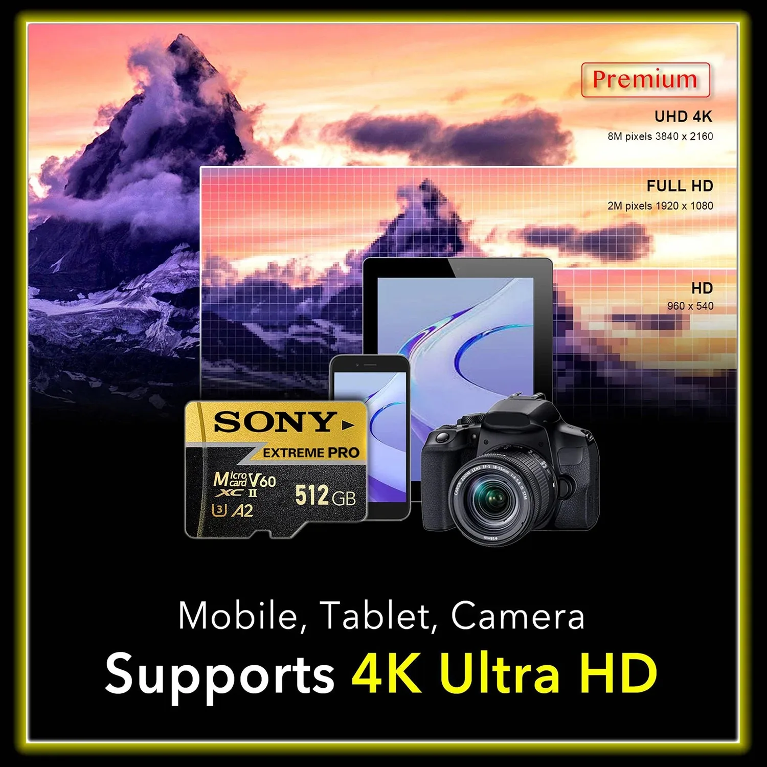 Фото Карта памяти SONY Class10, высокоскоростная TF-флеш-карта, 1024 ГБ, 512 ГБ, 256 ГБ, 128 ГБ, 64 ГБ, карта Micro SD для мобильных телефонов, БПЛА №3