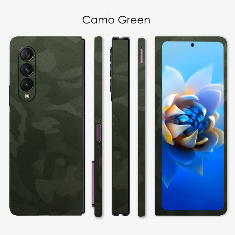 full body 3m protective film for samsung galaxy z fold 3 matte stickers skin cover for galaxy z fold 2 around borders and back free global shipping