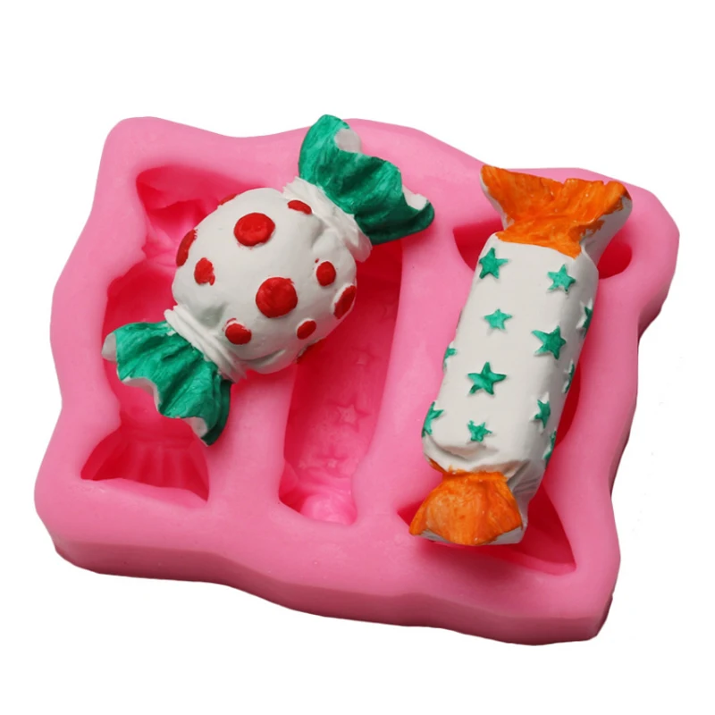 

DIY Baking Candy Shape Cake Decorating Silicone Mould Jelly Pudding Chocolate Fondant Handmade Soap Mould Resin Mould