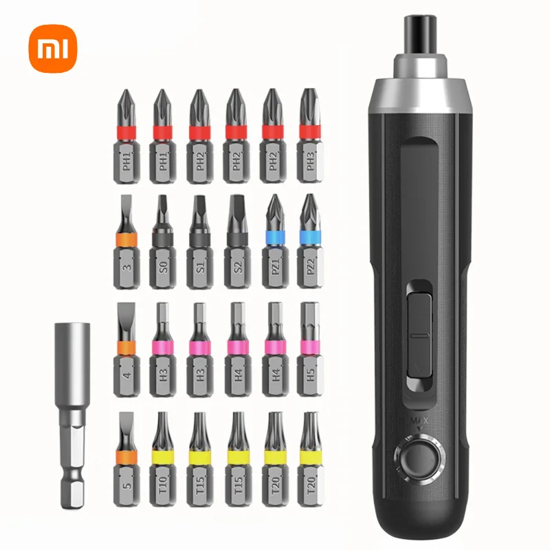 

Xiaomi Electrical Screwdriver 25in1 Screwdriver Set 3.6V Lithium-ion Battery Electric Brushless Fitting Precision Power Tools