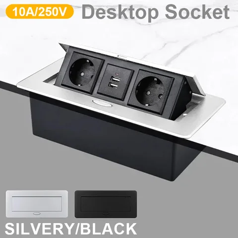Настольная розетка USB-A/USB-C