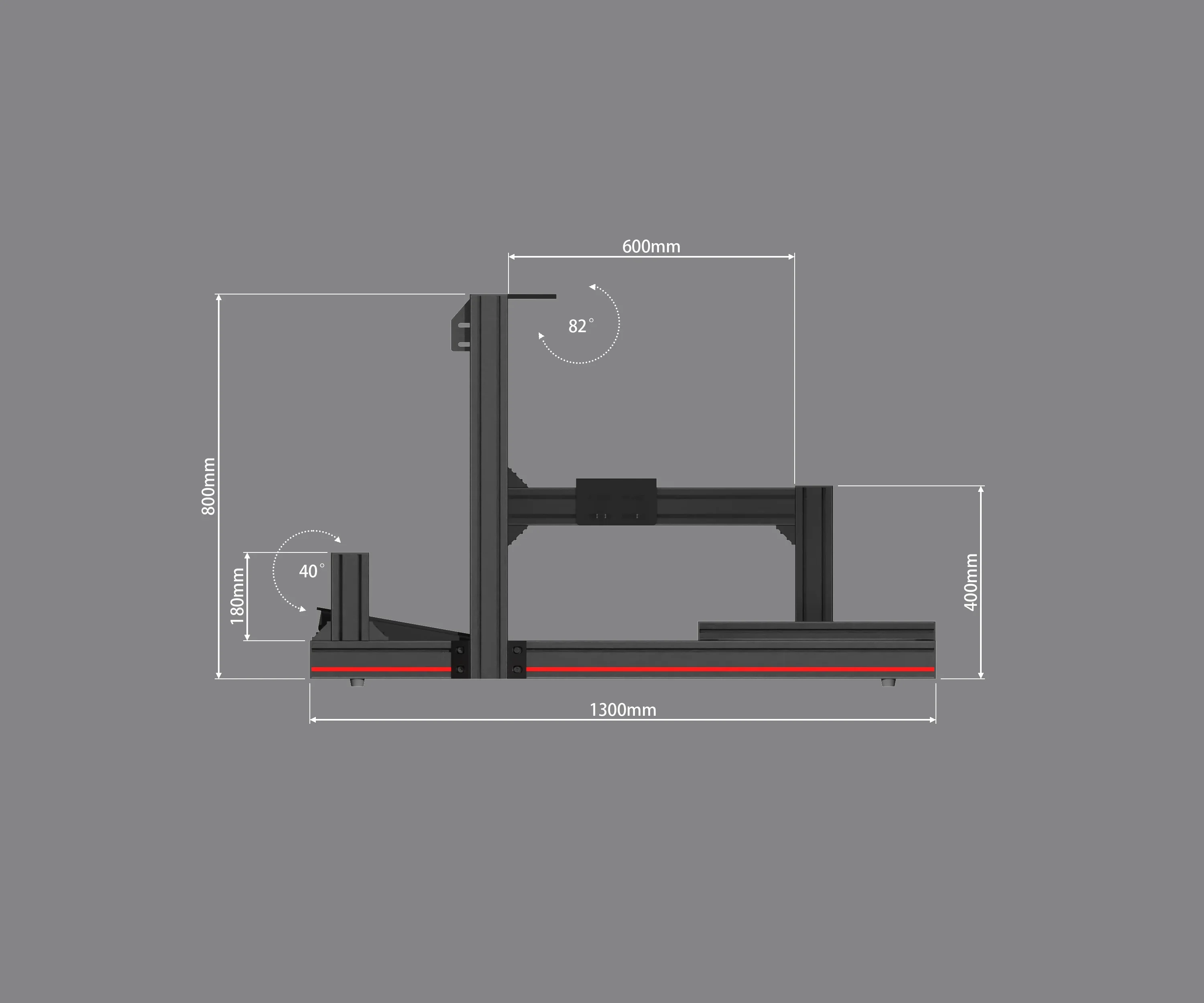 CO80-A-1 PC PS4 PS5 Gaming Racing Sim Simulator Driving Cockpit For Log itech G25 G27 G29 G920 Car F1 GTR Simracing Seat