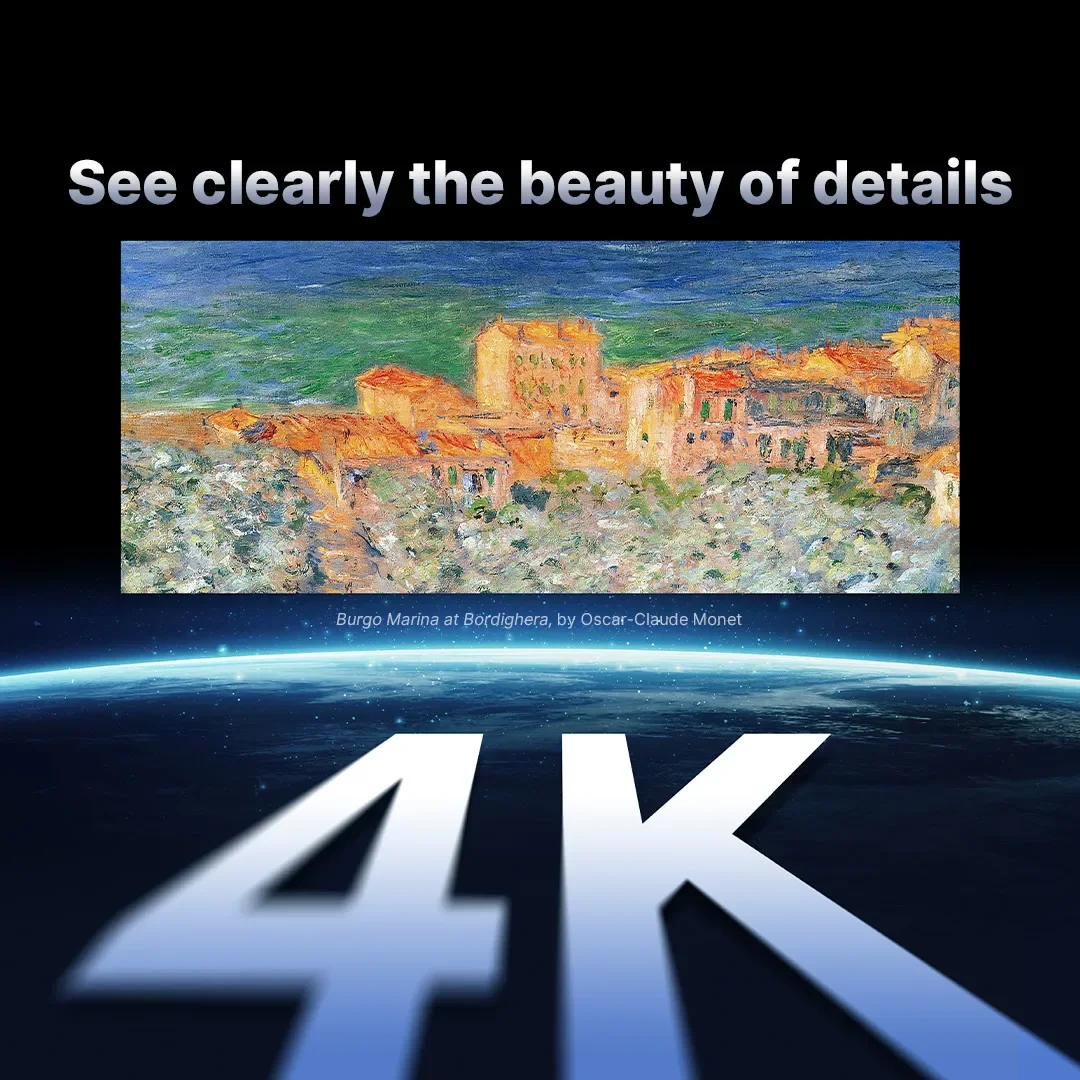 Фото Горячие новинки: Проектор Wupro X5 4K Ultra HD, 2450 CVIA люмен, для домашнего кинотеатра, DLP-проектор №2