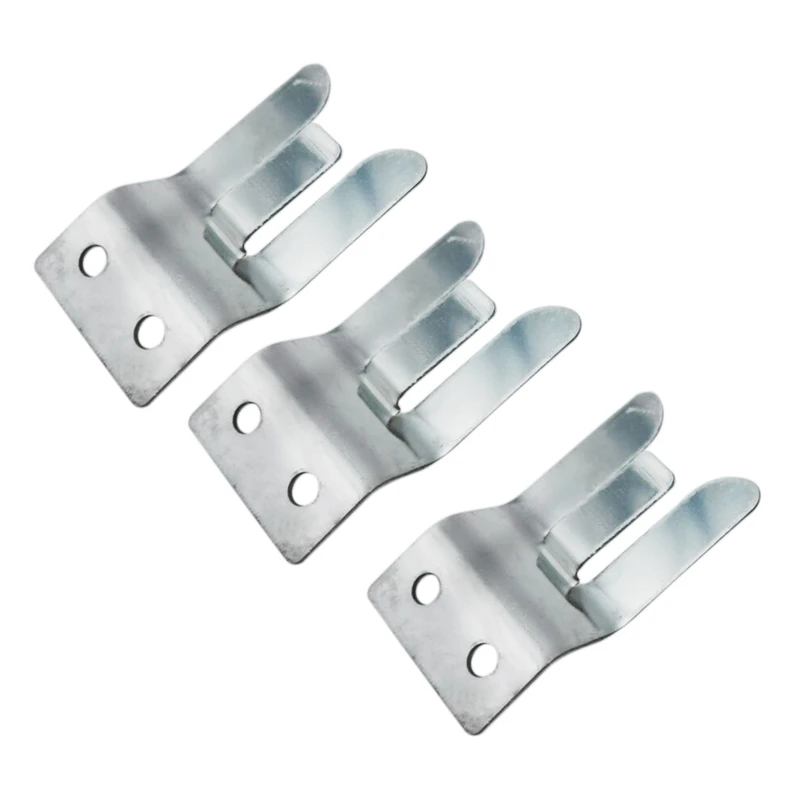 3X Metal MIC HOLDER / Clip - Screw In For CB / Ham Radio - MH2