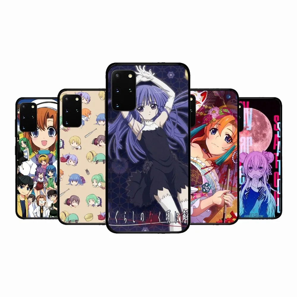 

Higurashi When They Cry Phone Case For Samsung S 9 10 20 21 22 23 30 23plus lite Ultra FE S10lite Fundas