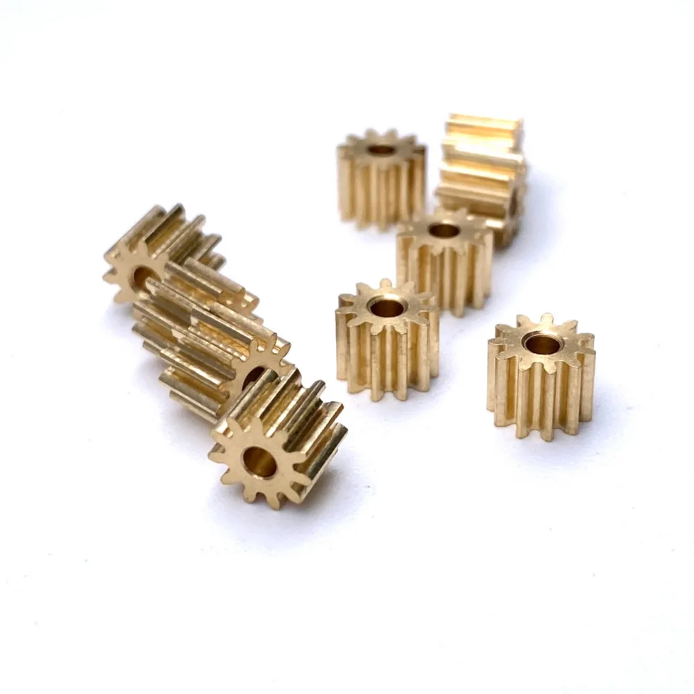 0 5 м 7/8/9/10/11 зубьев 1 5/2/3 мм медная шестерня мини