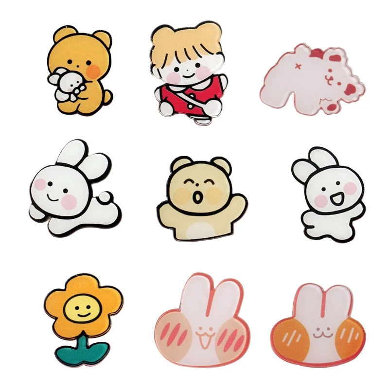 

Cartoon Cute Pin Badge Lovely Acrylic Brooch Jewelry Accessories for Clothes Cap Bag Decoration