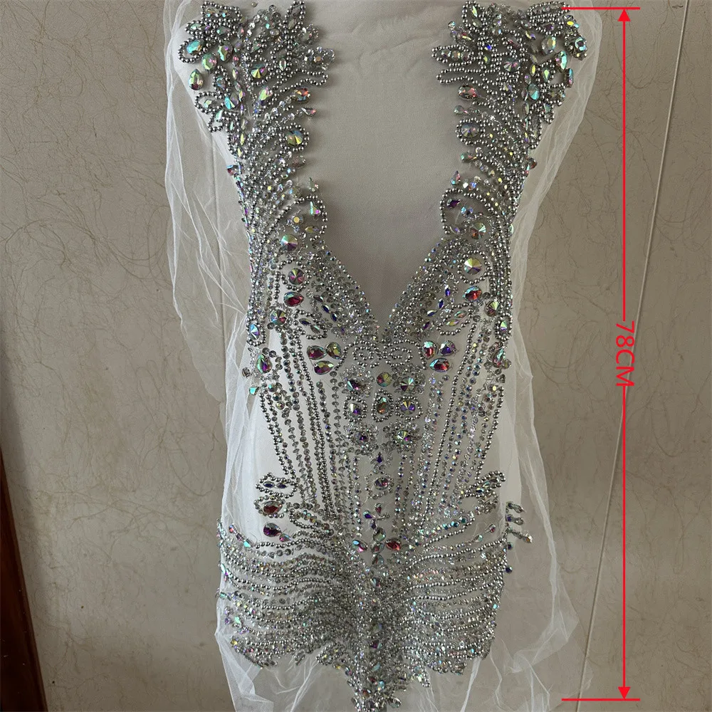 Нашивки с искусственными камнями для пошива ywleiao