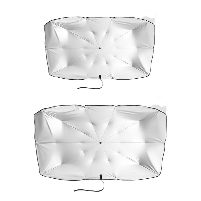 

Зонт для лобового стекла, складной солнцезащитный козырек для грузовика, с защитой от УФ-лучей