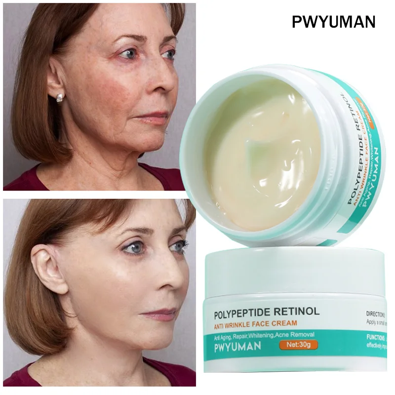 

Effective Anti-Ageing Anti-Wrinkle Facial Cream Retinol Lifting Firming Fade Fine Lines Collagen Brighten Beauty Health