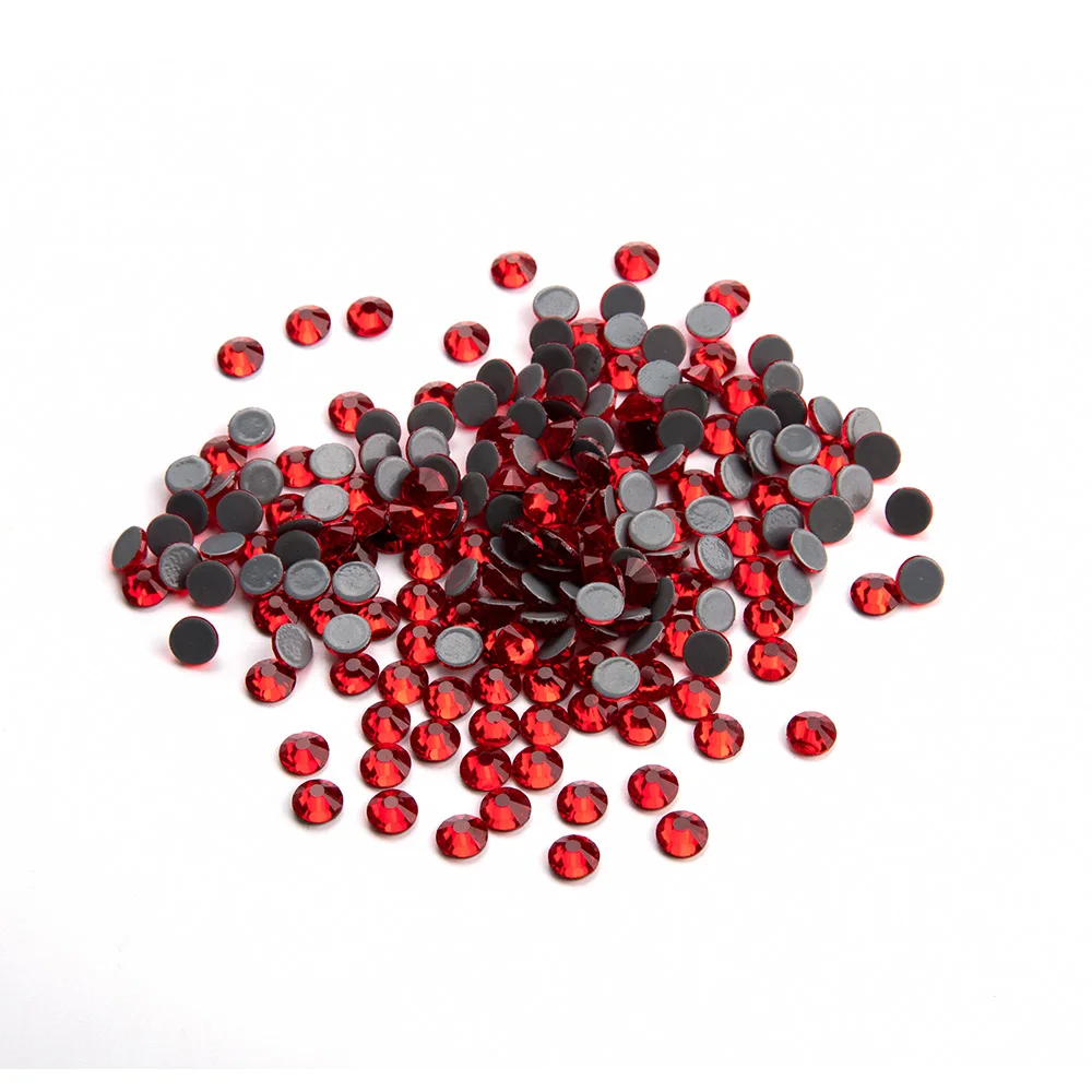 

SS6-SS30 LT Siam AUS Quality Crystal Hot Fix Rhinestone in Bulk DIY Decorations for Beautifying Nails Art Rhinestone Clothes