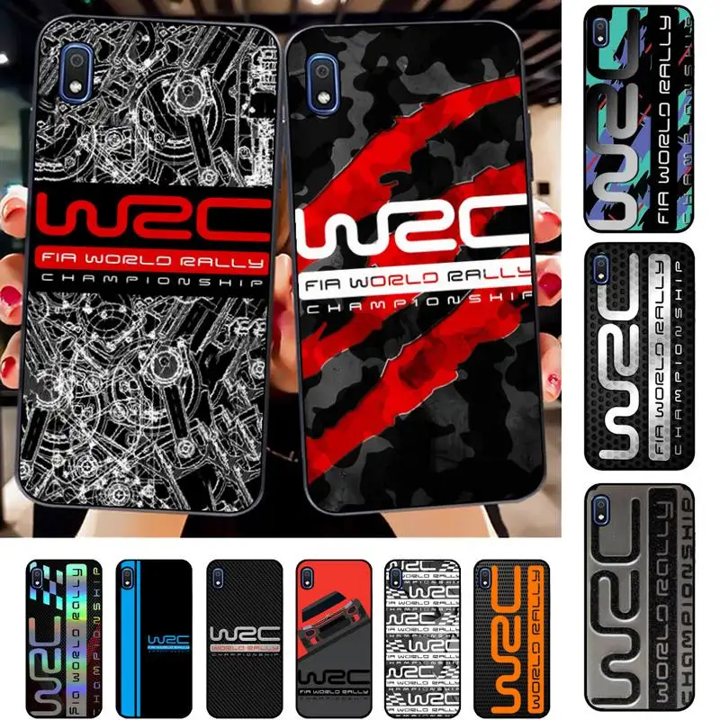 

WRC Rally Racing logo Phone Case for Samsung A51 01 50 71 21S 70 31 40 30 10 20 S E 11 91 A7 A8 2018 Cover