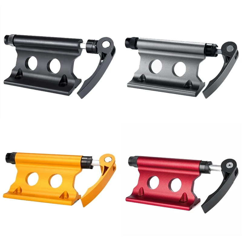 

Aluminum Alloy Bike Lockout Fork Mount, Quick Release Bike Carrier, Front Fork Fixed Clip Luggage Rack