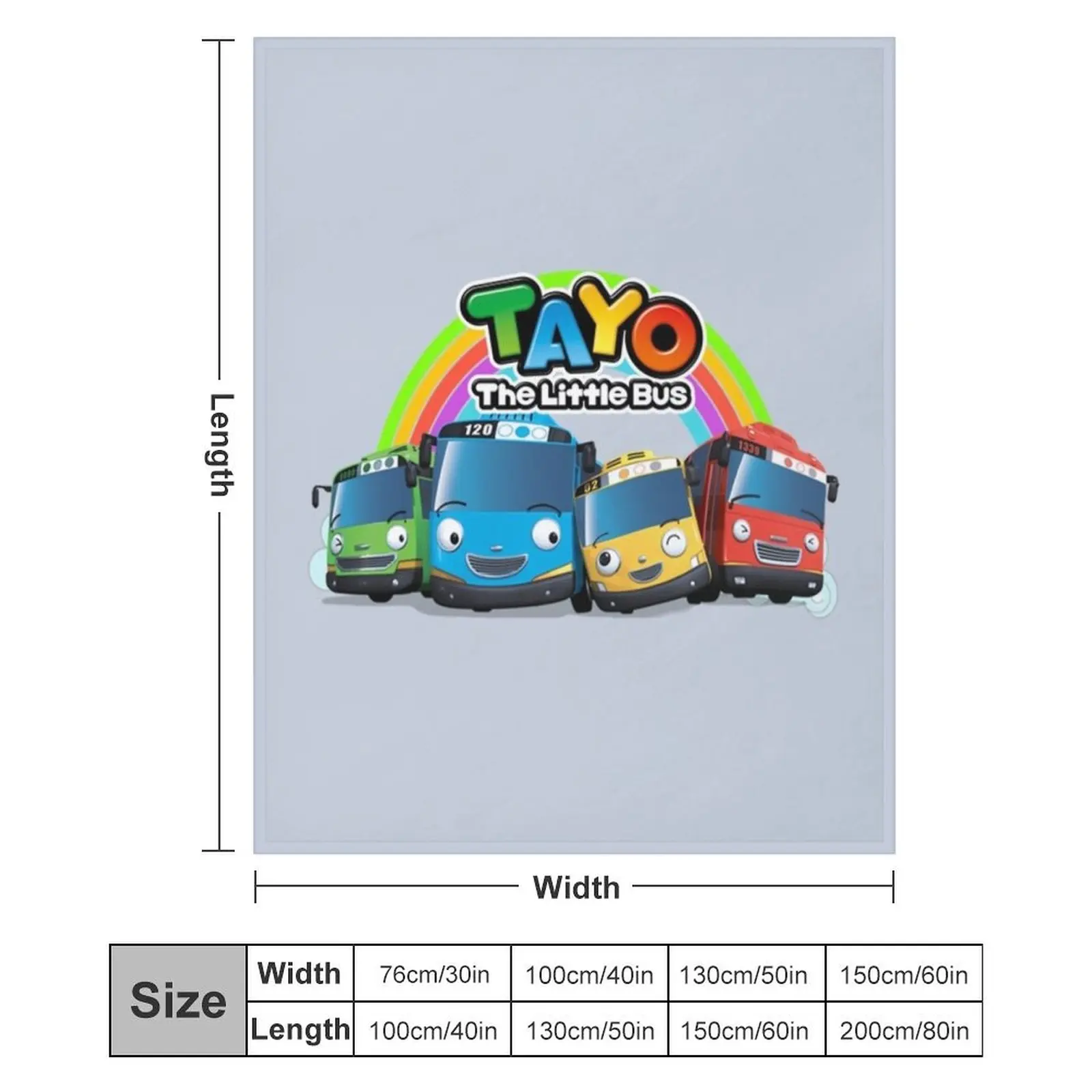 Одеяло Tayo And Friends Мягкие плед Самые мягкие одеяла