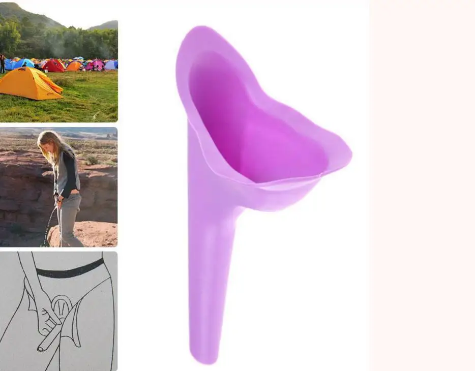 

Soft Silicone Women Pissing Urinal Pee Standing Urination Device Travel Outdoor Hiking Stand Up Piss Toilet Urinals for Women