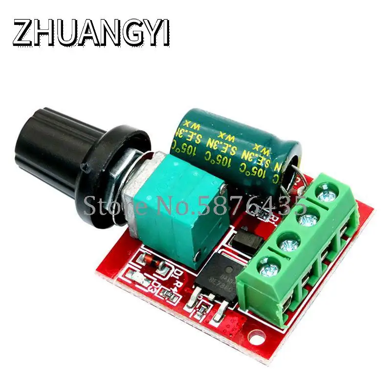 5A 90W PWM 12V Φ Module 4 5 V-35V Регулируемый регулятор скорости переключатель регулятора 24V |