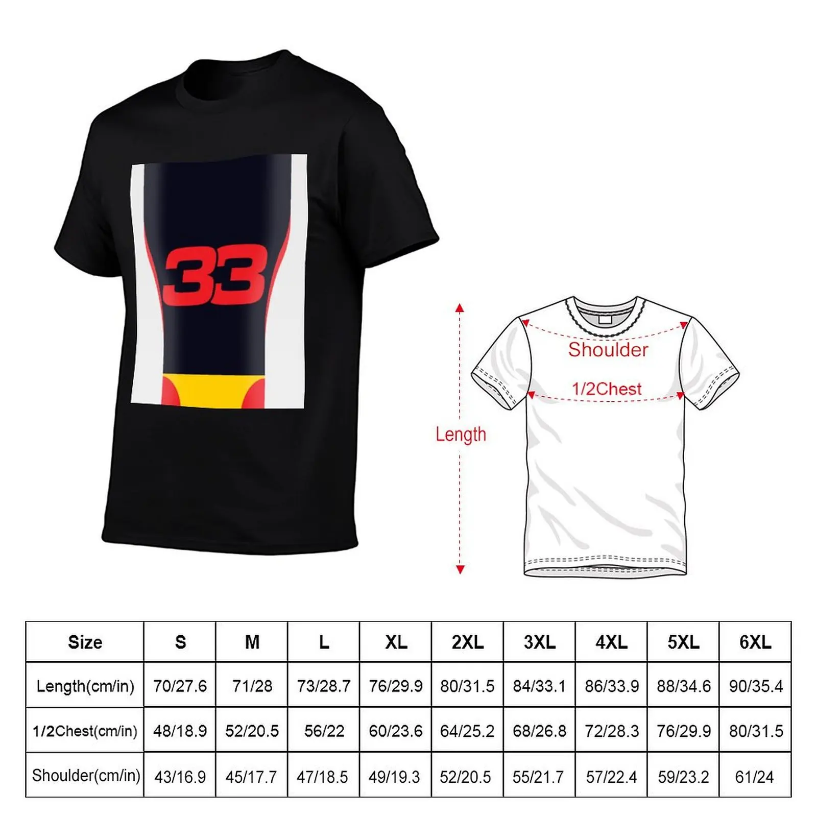 Red Bull F1 2021 — Max Verstappen # 33-футболка винтажные футболки большого размера мужские для