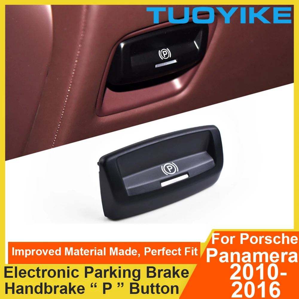 

LHD RHD автомобильный передний Драйвер ABS электронный стояночный тормоз P Кнопка ручной тормоз переключатель управления отделкой для Porsche OLD Panamera 2010-2016