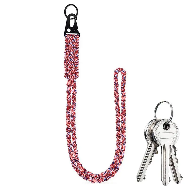 

Braided Paracord Lanyard Breakaway Braided Paracord Lanyard Camping Accessories For Men For Hiking Tents Survival Fishing Gear