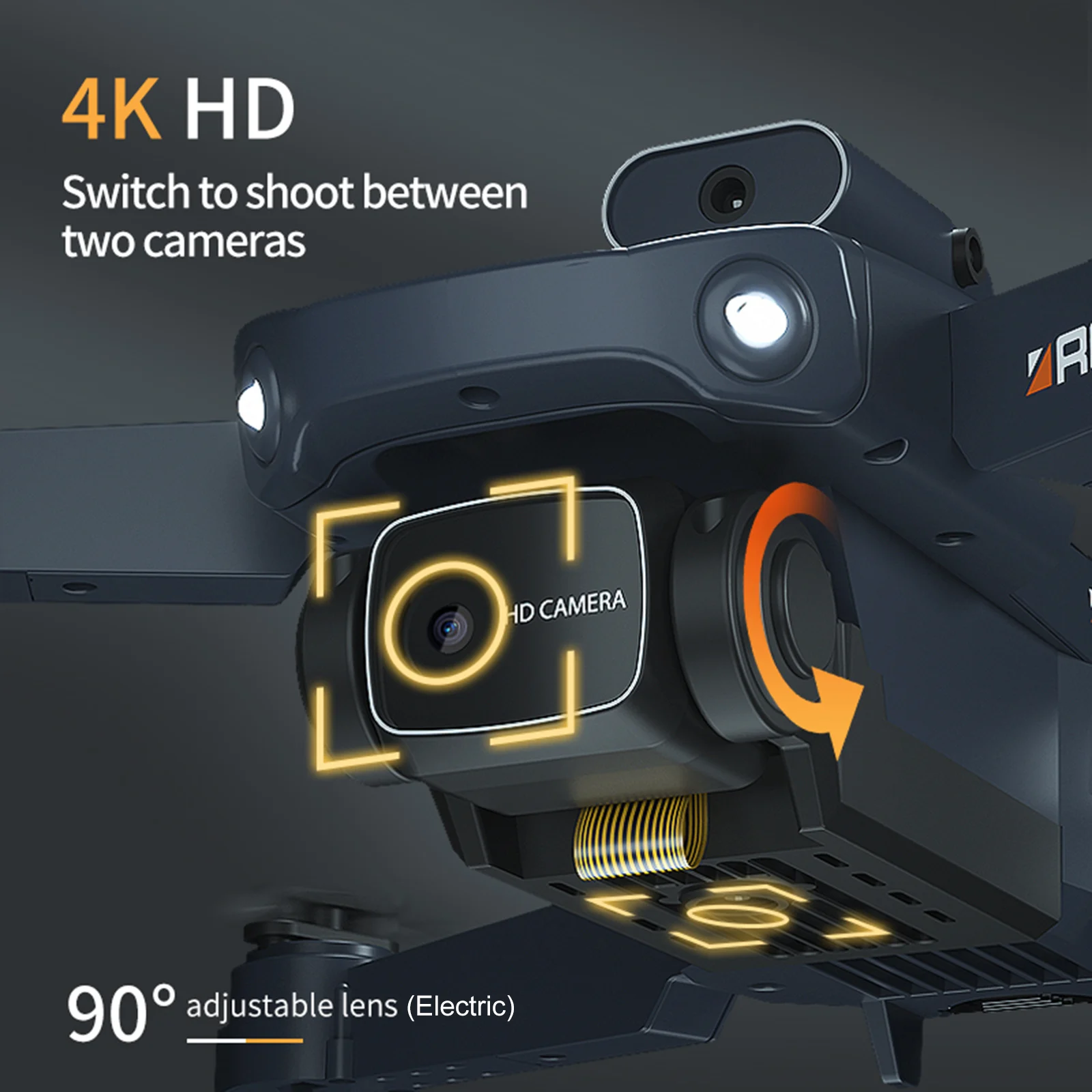 

Квадрокоптер ESC FPV RC с двойной камерой для обхода препятствий