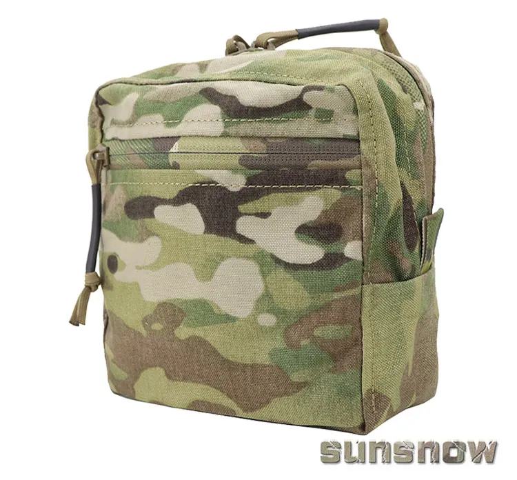 Outdoor Sports Tactical Camouflage Crye Precision GP Touch 6 × 6 × 3 Square Sundry Storage Bag Available In Multiple Colors