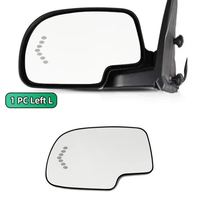 

GMC Cadillac Chevy Silverado 1500 2003-2007 Боковое Зеркало Водителя/зеркала С Индикатором Подогрева, Пластиковая Крышка