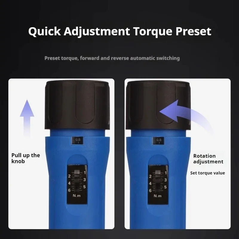 Наборы регулируемых динамометрических отверток с 4-битной головкой крепежные