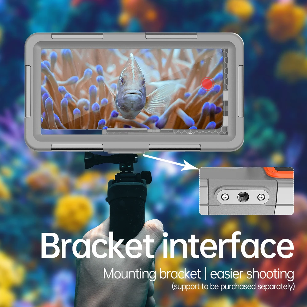 Universal Professional Waterproof Case For iPhone 14 13 12 Pro Max Diving 15M Depth Case For Samsung S23 Ultra Moto Sony OPPO