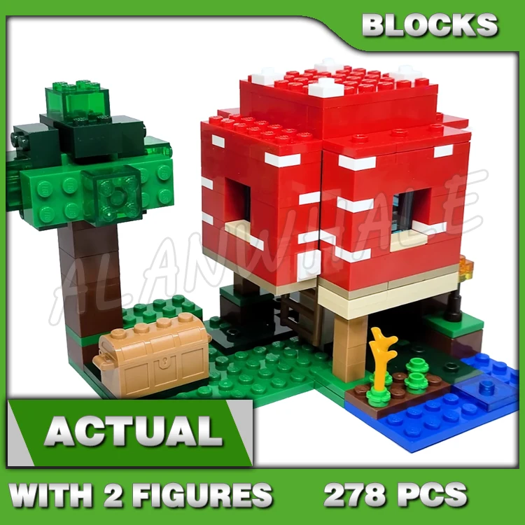 

Игрушка-конструктор «гриб», «Мой мир», 278 деталей