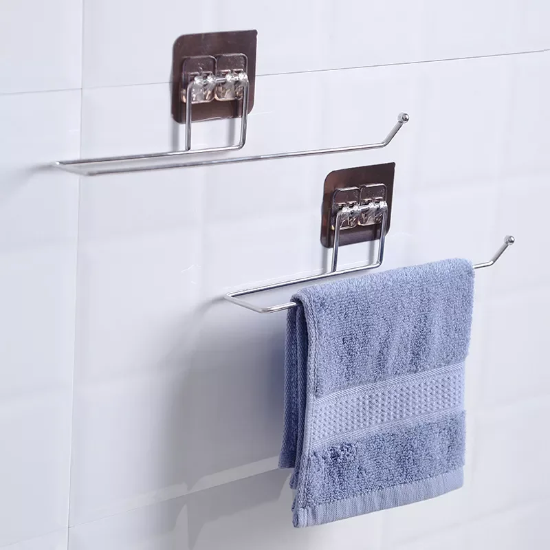 

Kitchen Toilet Paper Holder Tissue Holder Hanging Bathroom Toilet Paper Holder Roll Paper Holder Towel Hanger Rack Stand