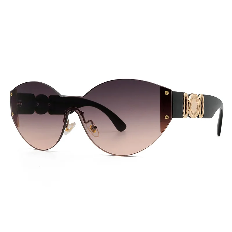 

New Fashion Ins Wind Brand Designer Men's Sunglasses Rimless Women's Luxury Sunglasses Retro Sunglasses Women UV400