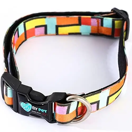 

Brand: Bypet Dog collar For Small Medium And Large Dogs. Eye-Catching Colors In Others Different
