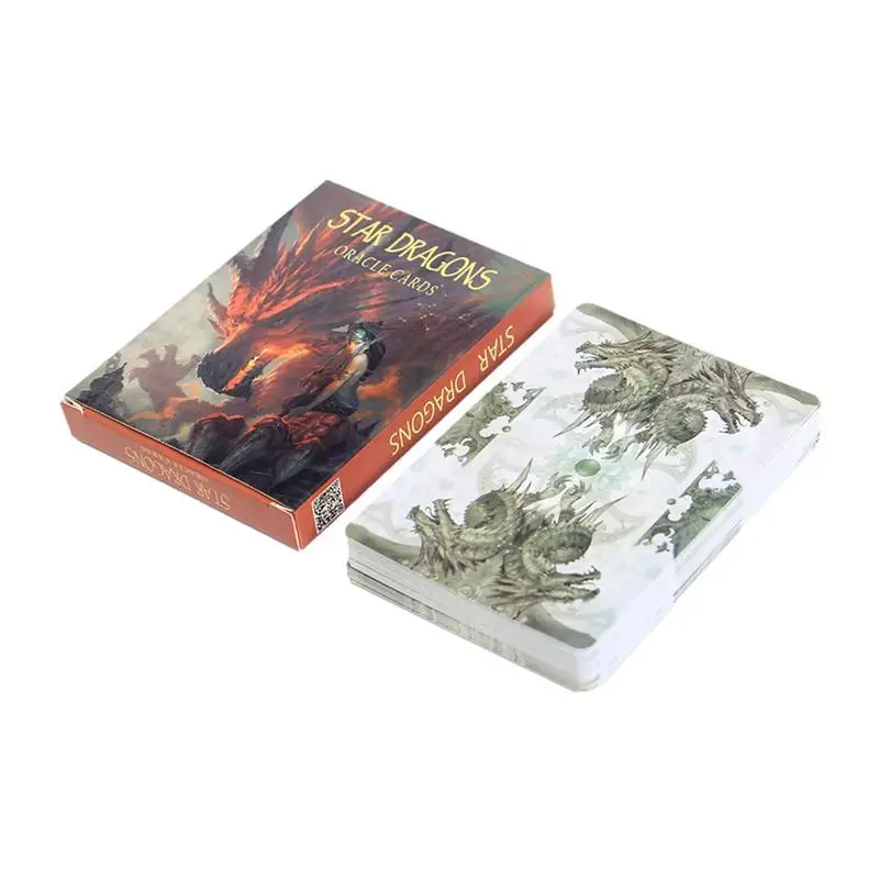 

Star Dragons Oracle 33pcs Everyday Witch Tarot Cards Modern Witch Tarot Deck For Modern Divination Tarot Books Full English