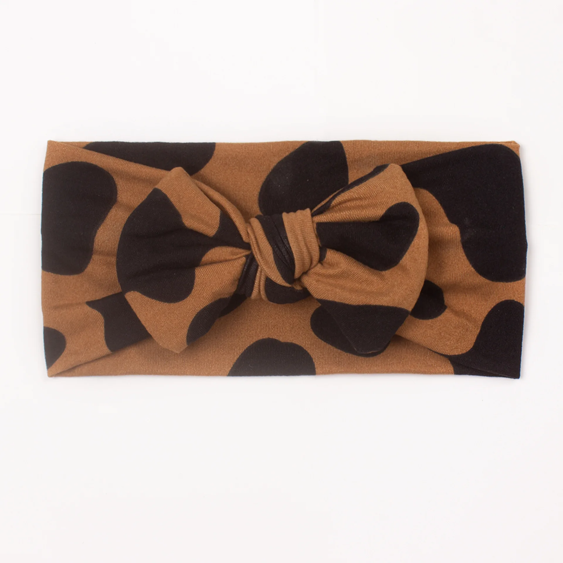 Детские повязки на голову с леопардовым принтом для девочек аксессуары волос