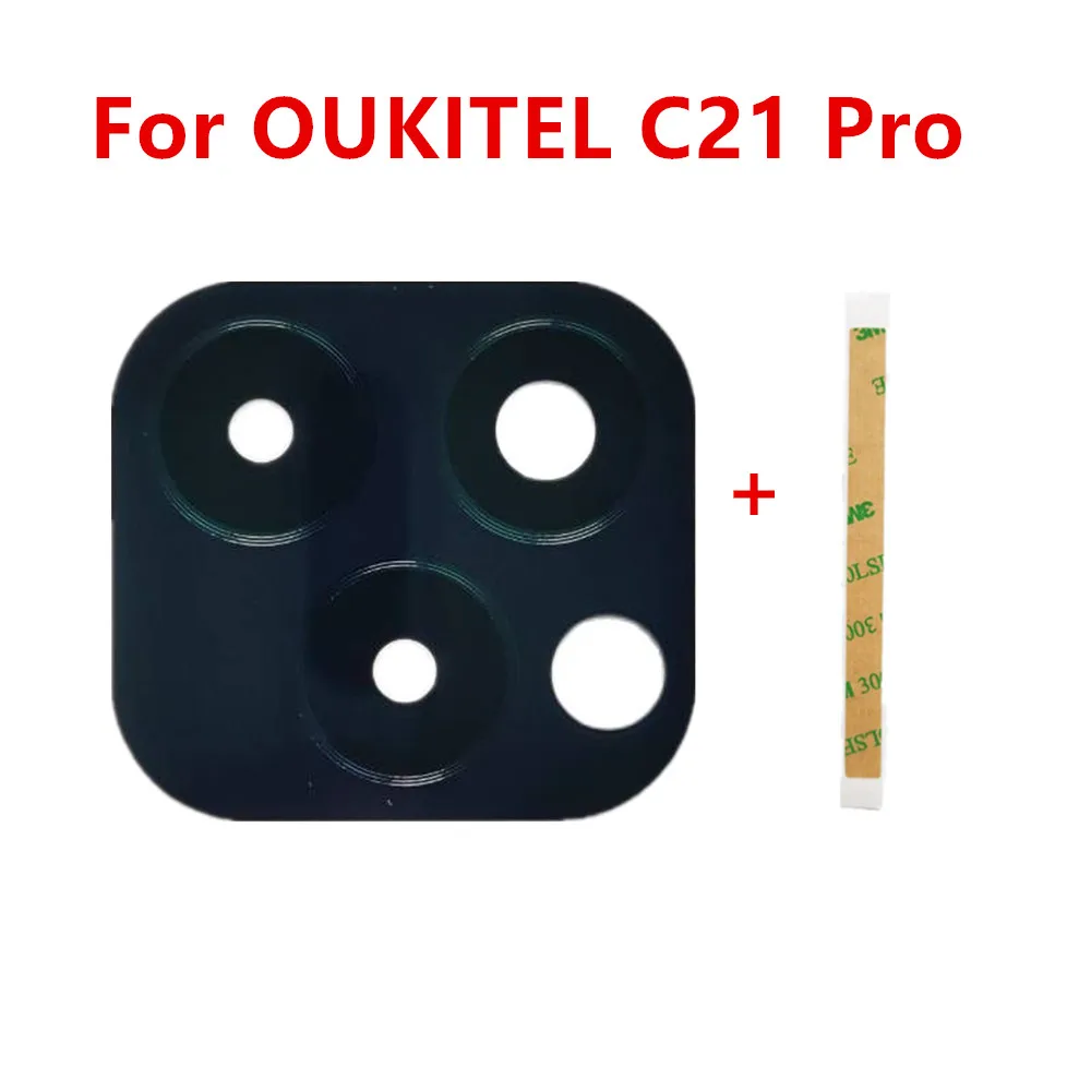

Оригинал для OUKITEL C21 PRO 6,39 дюймов Задняя камера для сотового телефона стеклянная крышка Запасная часть