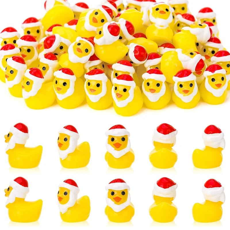 Миниатюрные утки из смолы 5/10 шт.