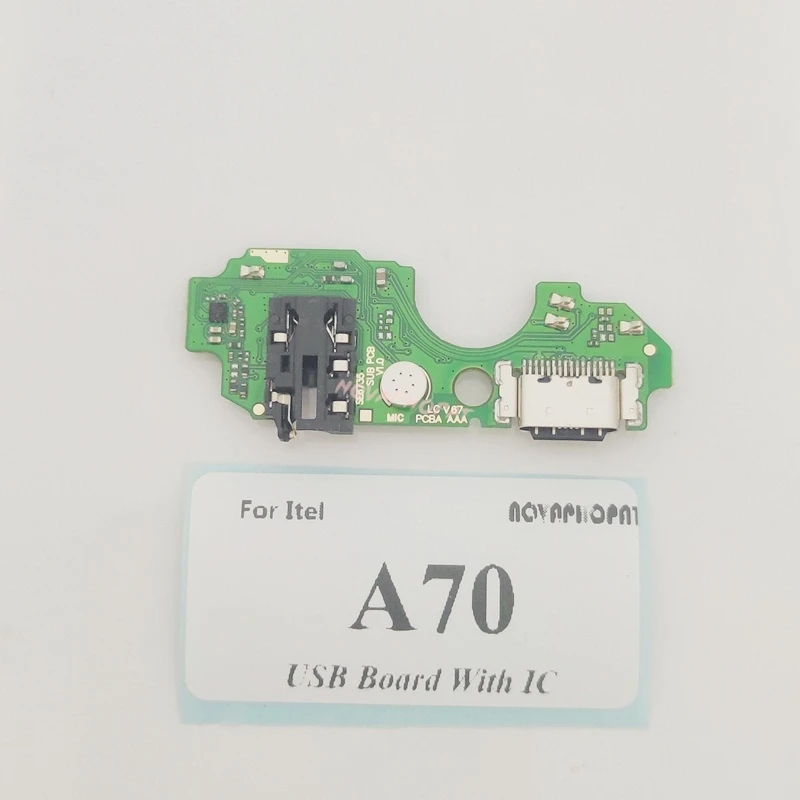 Для Itel A70 A665L USB док-станция зарядное устройство разъем для наушников аудио