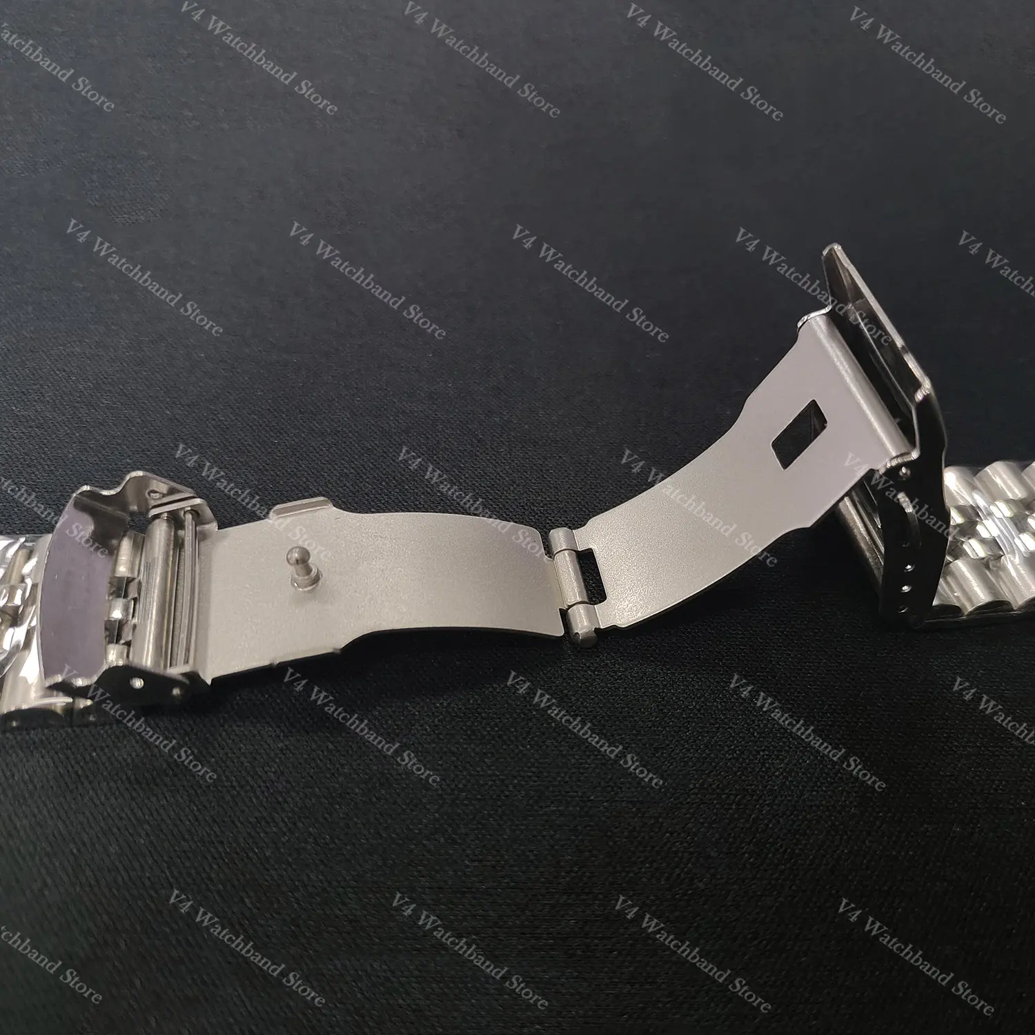 Curved Strap Straight Jubilee 316L Stainless Steel Watchband for Seiko Watch Accessories Solid Bracelet 18/19/20/21/22/23/24mm