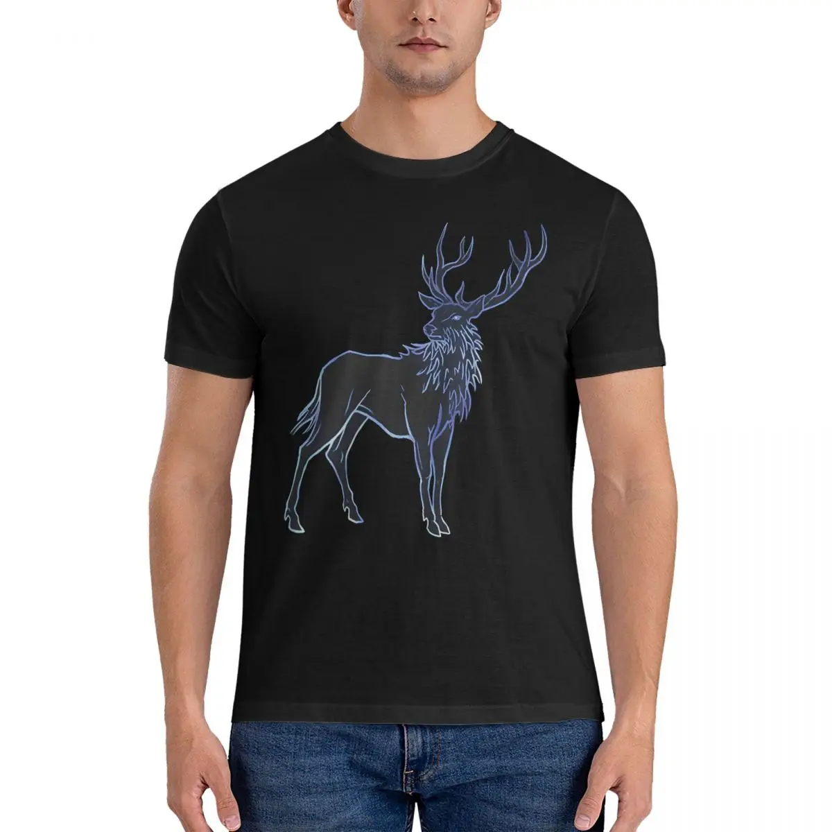 Мужская футболка с изображением Льва созвездий потрясающие футболки Grim Dawn