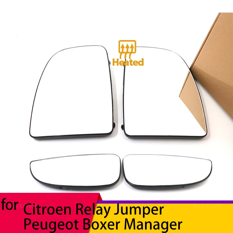

Боковое зеркало заднего вида с подогревом для Peugeot Boxer Manager, Citroen Relay Jumper
