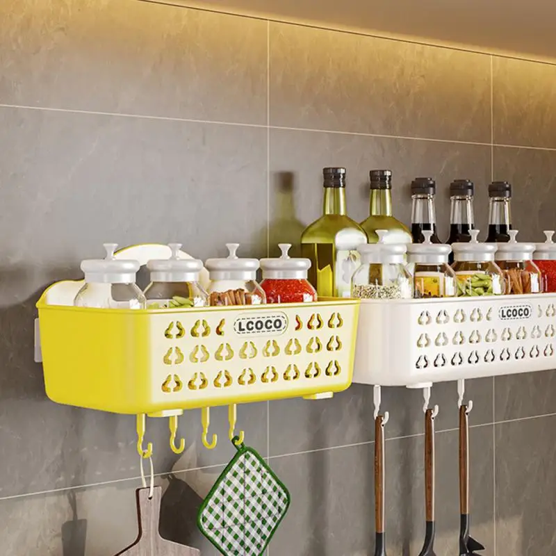 

Comfortable Feel Shower Storage Rack Brand New Durable Bathroom Glass Shelf Large Capacity Storage Space Beautiful And Practical