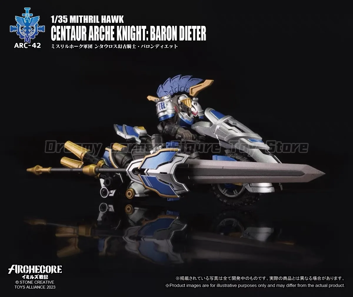 Фото В наличии: TOYS ALLIANCE ARCHECORE ARC-42 MITHRIL HAWK CENTAUR ARCHE KNIGHT: BARON DIETER 1/35 Фигурка для сборки №4
