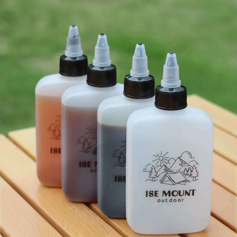 2 шт. уличная бутылка для хранения масла герметичная упаковка портативная уксуса