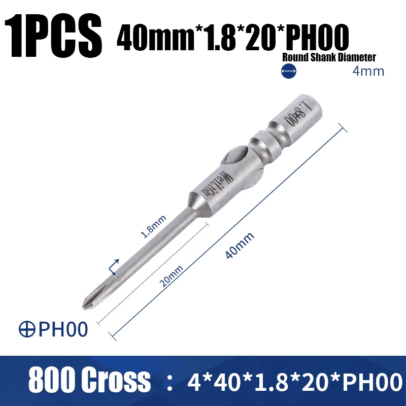 

GooBetter электрическая крестовая отвертка насадка S2 40/60 мм PH00/0/1/2