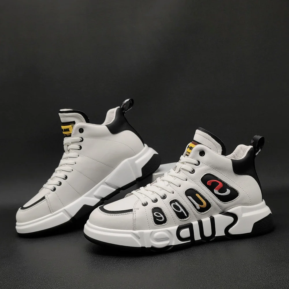 

Роскошные брендовые Универсальные мужские кроссовки для бега из натуральной кожи