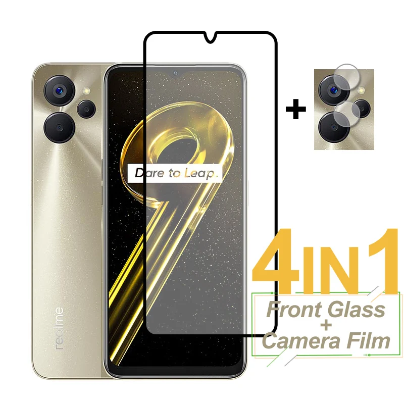 

Full Cover Screen Protector For Realme 9i 5G Tempered Glass HD Protective Camera Lens Film On Realme 9i 9 Pro Plus 9 8 8i 8S