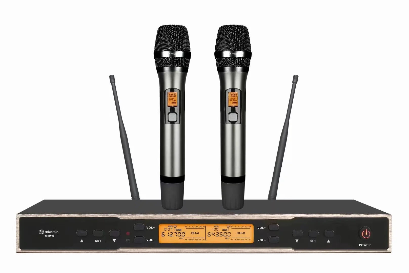 

Micgrain MG6100S KTV private room wireless microphone conference room classroom entertainment microphone frequency 640-690MHz