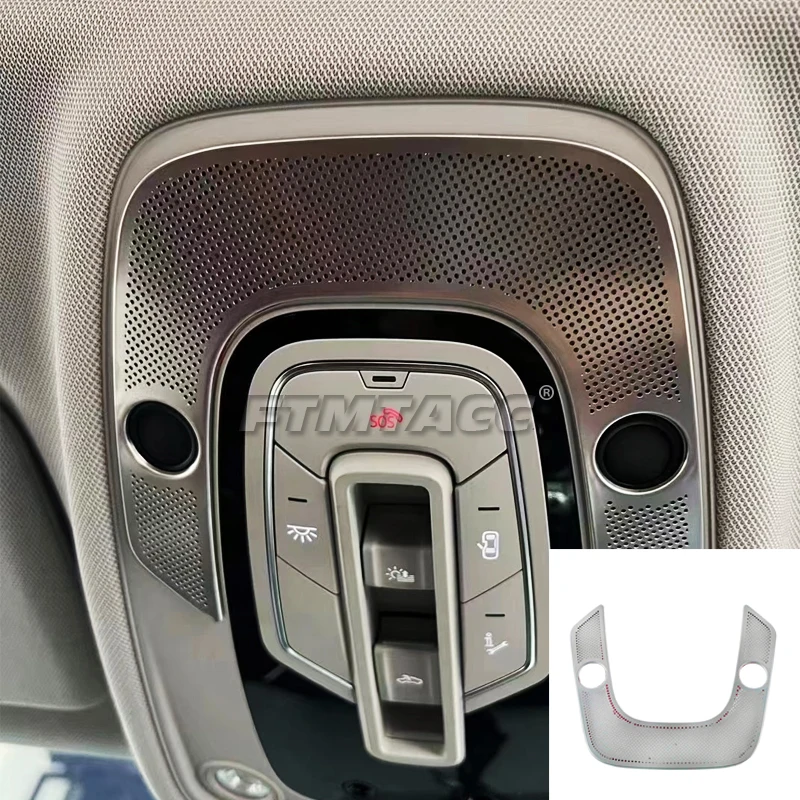 

Для AUDI Q8 2019 2020-2022 автомобильная дверь аудио крышка динамика накладка громкоговорителя накладка рамка наклейка аксессуары для интерьера из нержавеющей стали
