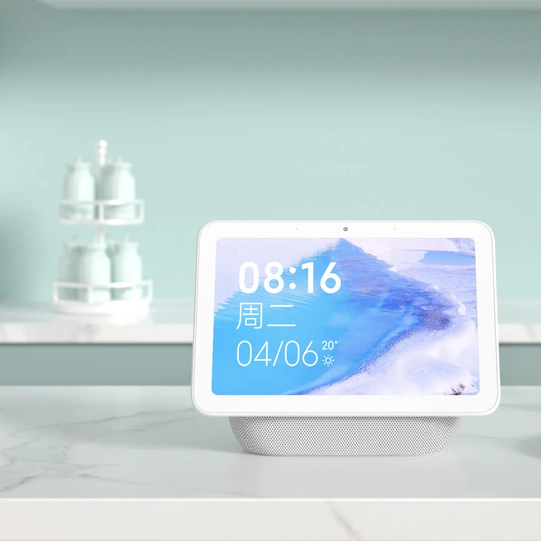 Xiaomi mi smart clock. умная колонка. смарт-колонка xiaomi xiao ai touchscreen speaker. перчатки xiaomi для сенсорных экранов. умная колонка с дисплеем.