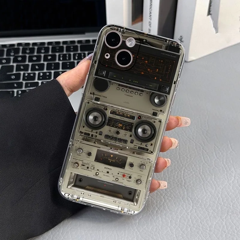 Модный Ретро-телефон с радио для OPPO A3 A60 A57 A38 A79 A58 A98 A5 F9 F11 A94 A92 A76 A74 A73 A54 A53